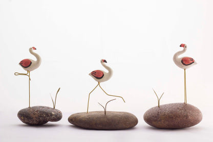 Pebble Decor – Flamingos (set of 3)