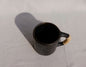 Longpi Black Pottery Coffee Mug Large