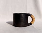 Longpi Black Pottery Coffee Mug Small