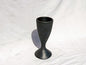 'Flute' Longpi Black Pottery Wine Glass