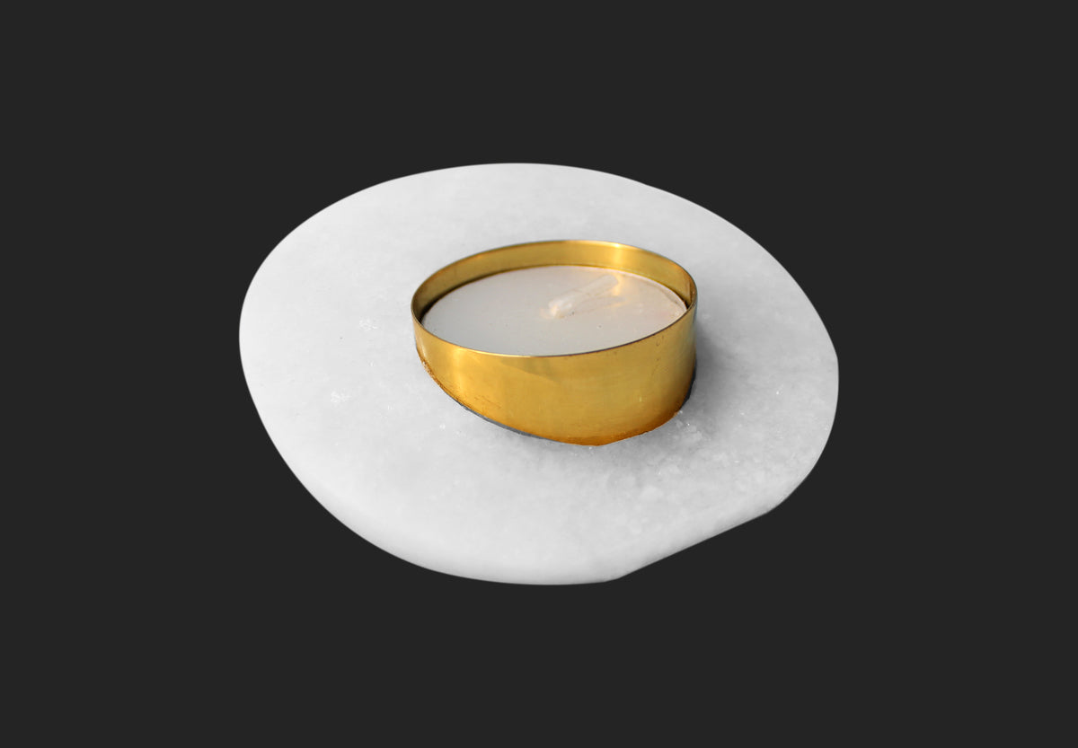 Sangemarmar Tea Light - White
