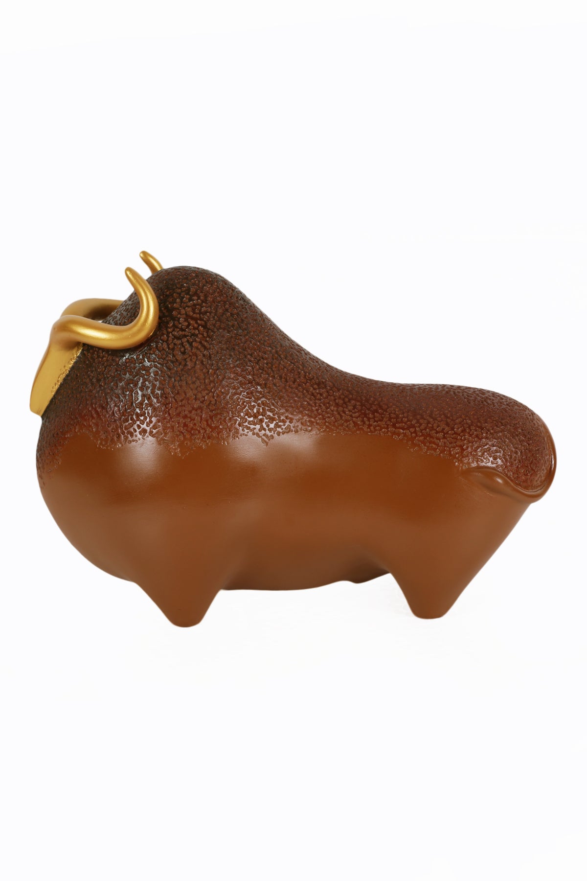 Gilded Bull- Brown