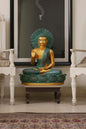 Buddha statue- Vitraka mudra-Gold