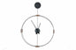 Hourbinger Big Wall Clock Vintage Black