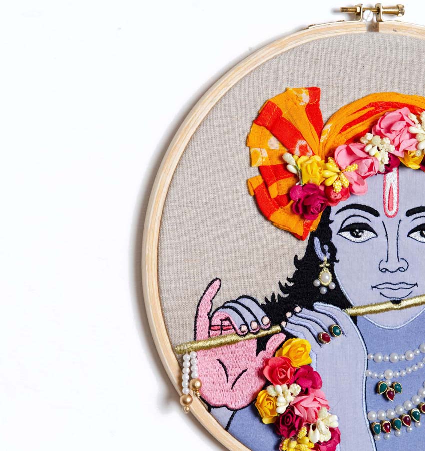 Hoop Wall Art - Kanha